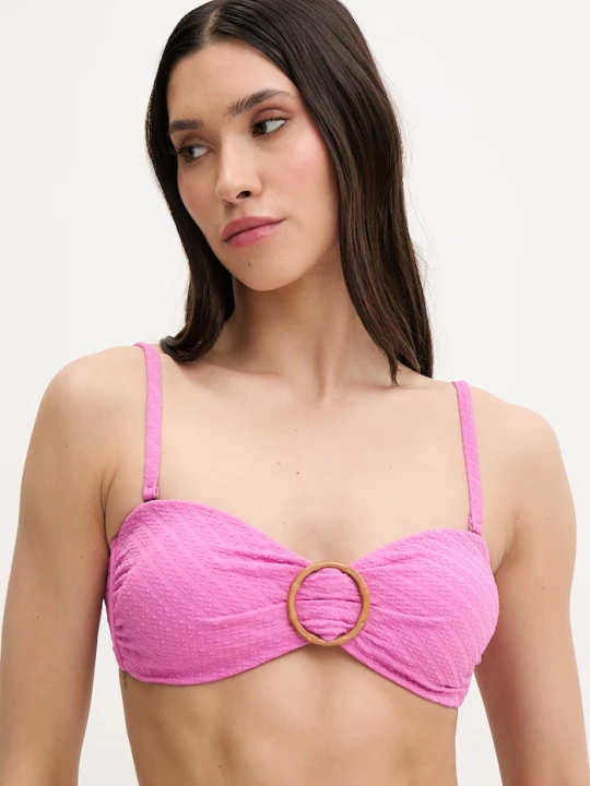 Zdjęcie produktu Rip Curl biustonosz kąpielowy damski CUSTOM RIB różowy