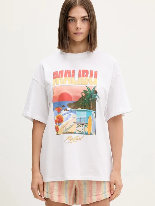 Zdjęcie produktu Rip Curl damskie bawełniane HAYLEY O HERITAGE biały