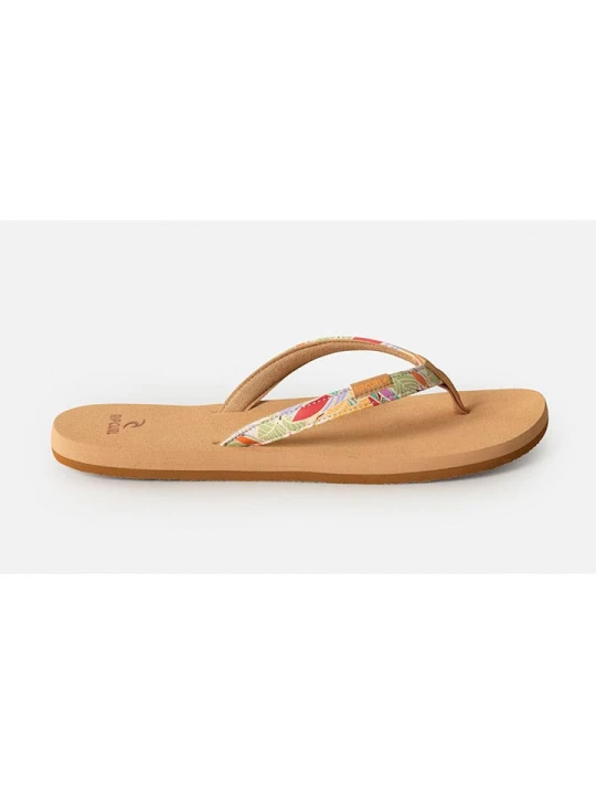 Zdjęcie produktu Rip Curl Japonki "Freedom" w kolorze jasnobrązowym ze wzorem rozmiar: 36