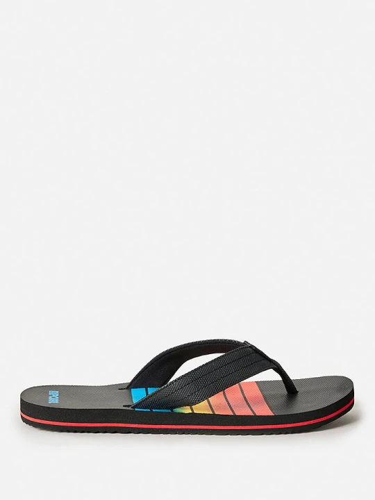Zdjęcie produktu Rip Curl Japonki "Ripper Bloom" w kolorze czarnym ze wzorem rozmiar: 44