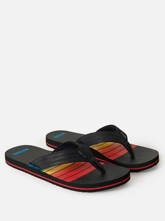 Zdjęcie produktu Rip Curl Japonki "Ripper Bloom" w kolorze czarnym ze wzorem rozmiar: 40