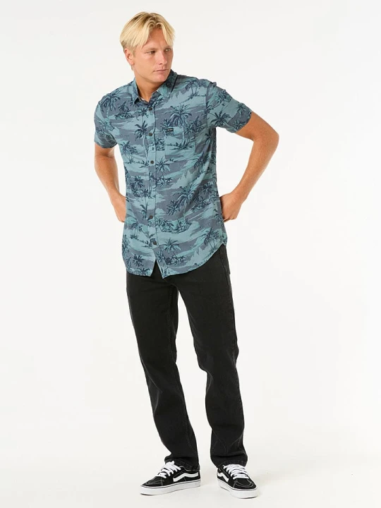 Zdjęcie produktu Rip Curl Koszula "Dreamer Barrel Killa" - Regular fit - w kolorze niebieskim rozmiar: XL