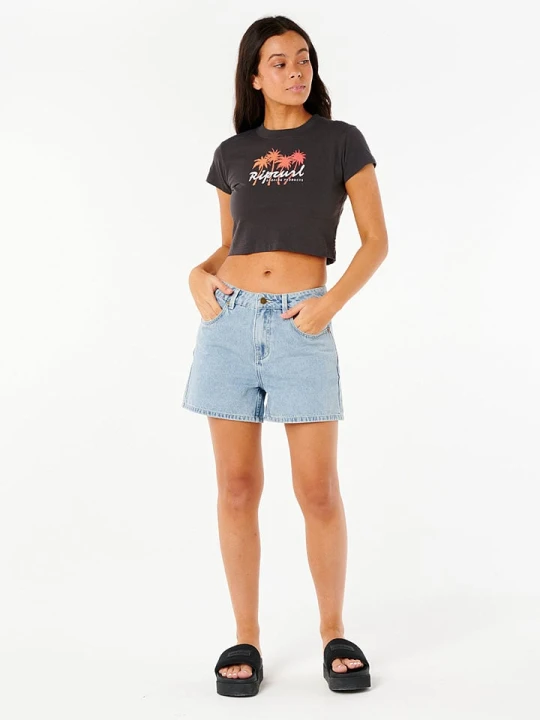 Zdjęcie produktu Rip Curl Koszulka "Es Vedra" w kolorze antracytowym rozmiar: L