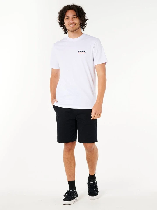 Zdjęcie produktu Rip Curl Koszulka "Surf Revival Sunsets" w kolorze białym rozmiar: M