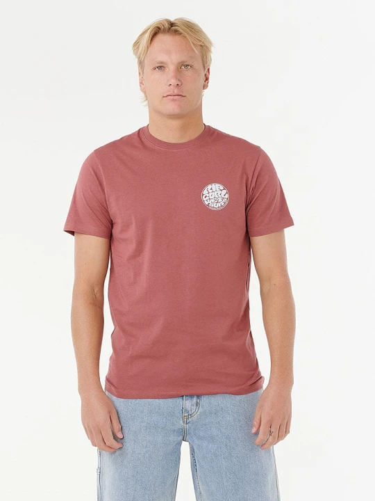Zdjęcie produktu Rip Curl Koszulka "Wettie Icon" w kolorze czerwonym rozmiar: L