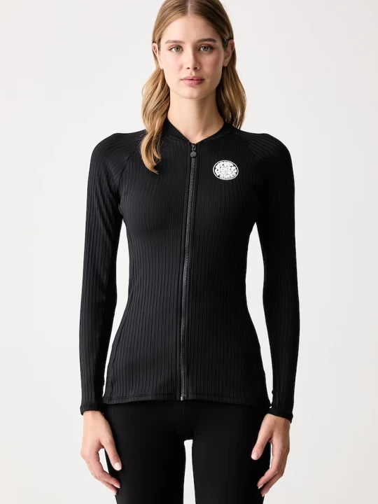 Zdjęcie produktu Rip Curl longsleeve kąpielowy damski PREMIUM SURF czarny