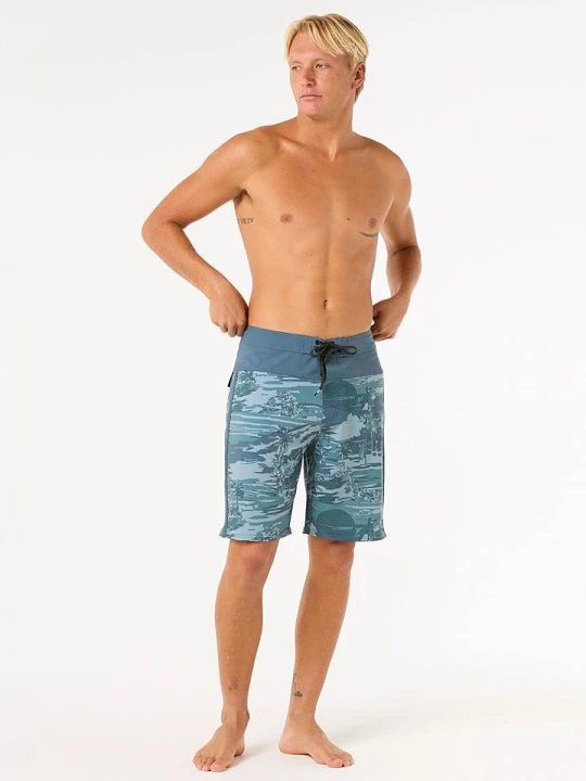 Zdjęcie produktu Rip Curl Szorty kąpielowe "Mirage Barrel Killa" w kolorze niebieskim rozmiar: 29
