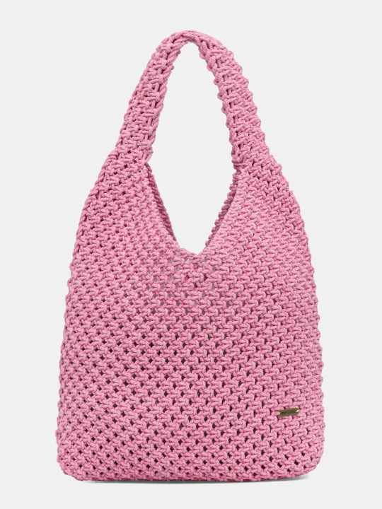 Zdjęcie produktu Rip Curl torebka hobo damska bawełniana różowy