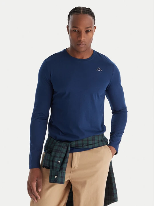 Zdjęcie produktu Robe di Kappa Longsleeve 631189W Niebieski Slim Fit