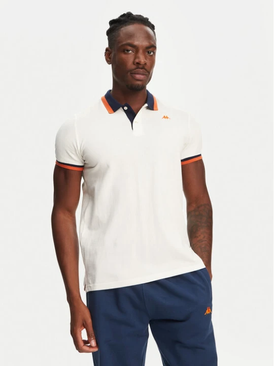 Zdjęcie produktu Robe di Kappa Polo Atsushi 611255W Écru Regular Fit Kremowy