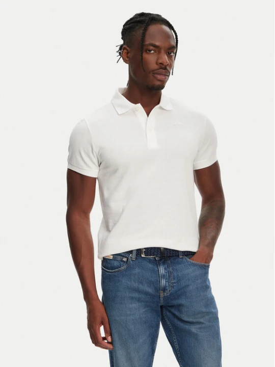 Zdjęcie produktu Robe di Kappa Polo William 6006170 Biały Slim Fit