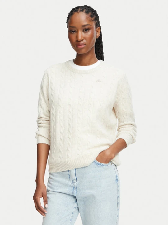 Zdjęcie produktu Robe di Kappa Sweter Jolie 65116CW Beżowy Regular Fit