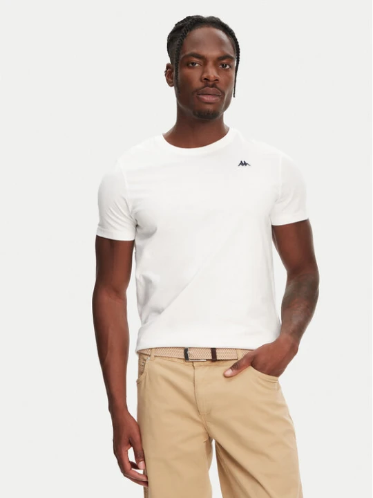 Zdjęcie produktu Robe di Kappa T-Shirt Luc 611187W Biały Regular Fit