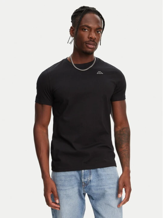 Zdjęcie produktu Robe di Kappa T-Shirt Luc 611187W Czarny Regular Fit