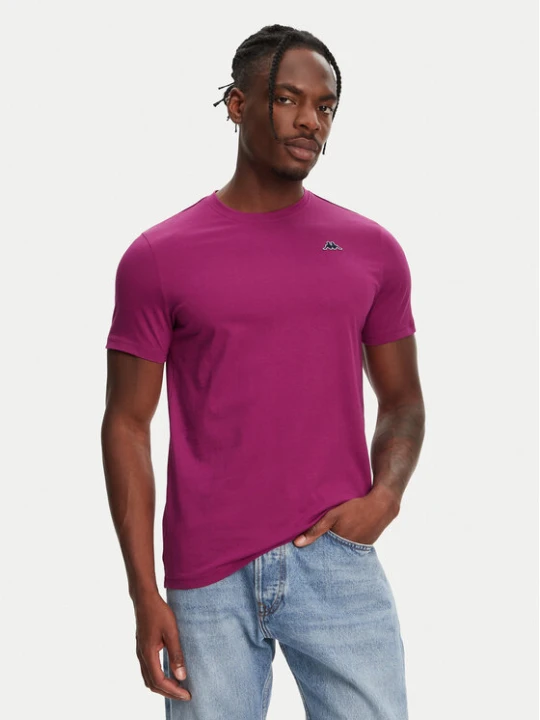 Zdjęcie produktu Robe di Kappa T-Shirt Luc 611187W Fioletowy Regular Fit