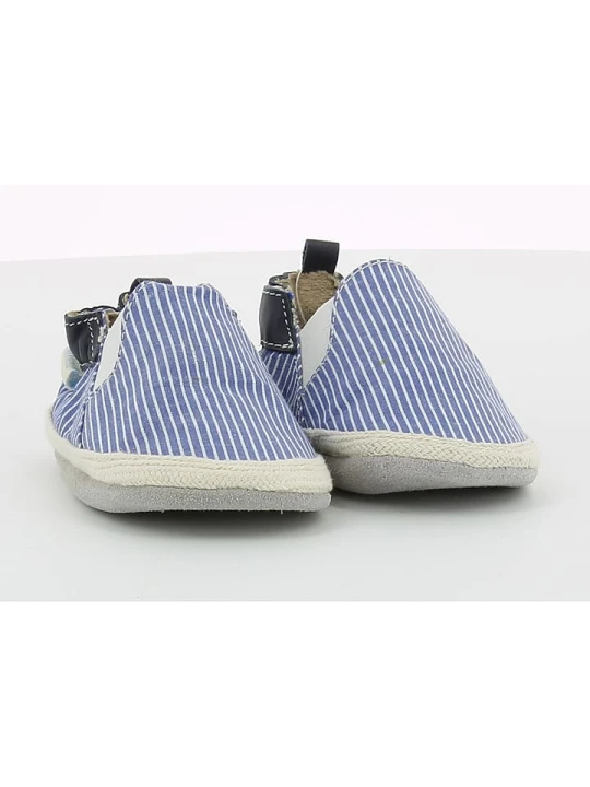 Zdjęcie produktu Robeez Buty "Summer Camp" w kolorze niebieskim do raczkowania rozmiar: 17/18