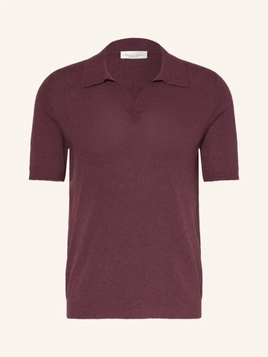 Zdjęcie produktu Roberto Collina Dzianinowa Koszulka Polo rot CIEMNOCZERWONY
