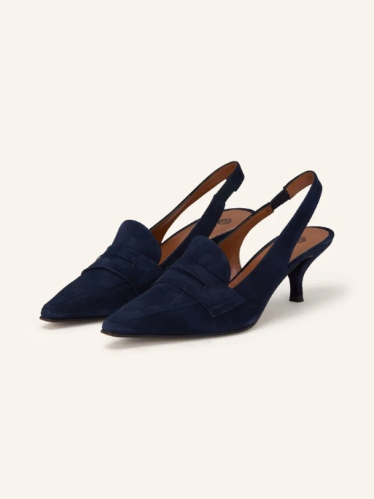 Zdjęcie produktu Roberto Festa Czółenka Typu Slingback Artemide blau GRANATOWY