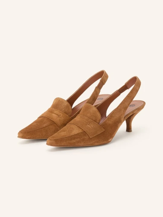 Zdjęcie produktu Roberto Festa Czółenka Typu Slingback Artemide braun KONIAKOWY