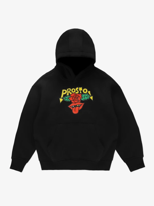 Zdjęcie produktu Rock bluza dziecięca z kapturem czarna Kids