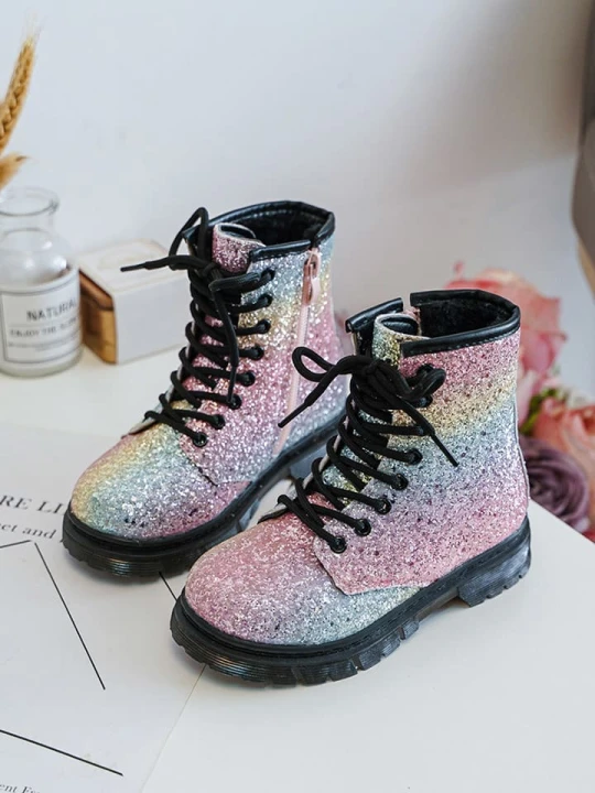 Zdjęcie produktu Rock & Joy Botki ze wzorem rozmiar: 34 colorful