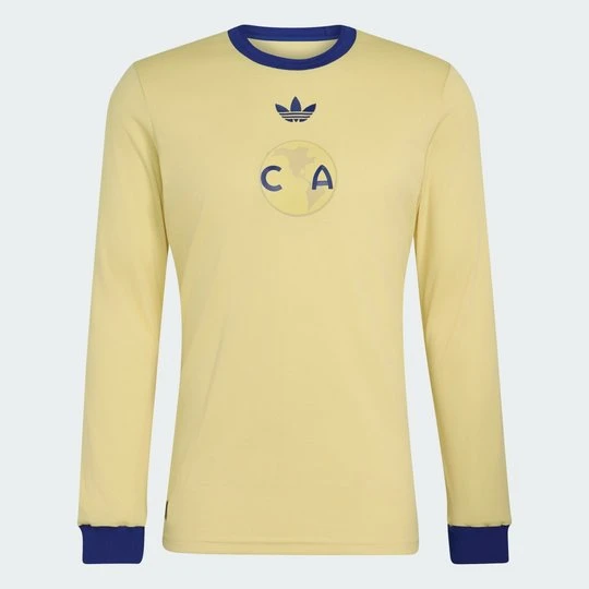 Zdjęcie produktu Rocznicowa koszulka z długim rękawem Club América 26 / 27 Adidas Powder Yellow