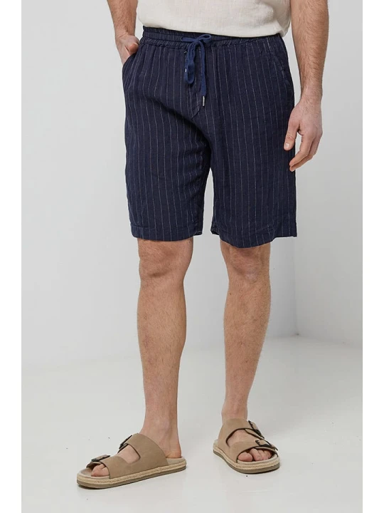 Zdjęcie produktu Rodier Lin Lniane szorty w kolorze granatowym rozmiar: M/L