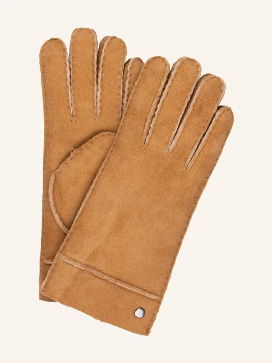 Zdjęcie produktu Roeckl Rękawiczki Helsinki braun CAMELOWY