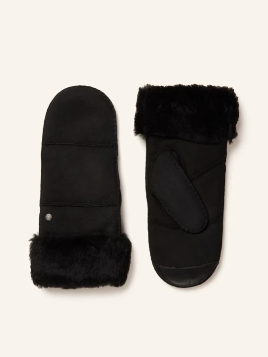 Zdjęcie produktu Roeckl Rękawiczki Jednopalcowe Igloo Z Prawdziwym Futrem schwarz CZARNY