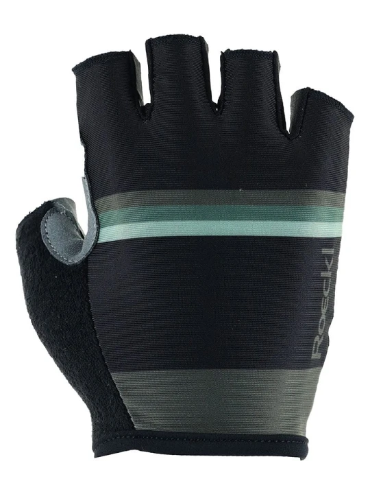 Zdjęcie produktu Roeckl SPORTS Rękawiczki kolarskie "Heviz" w kolorze oliwkowo-czarnym rozmiar: 10