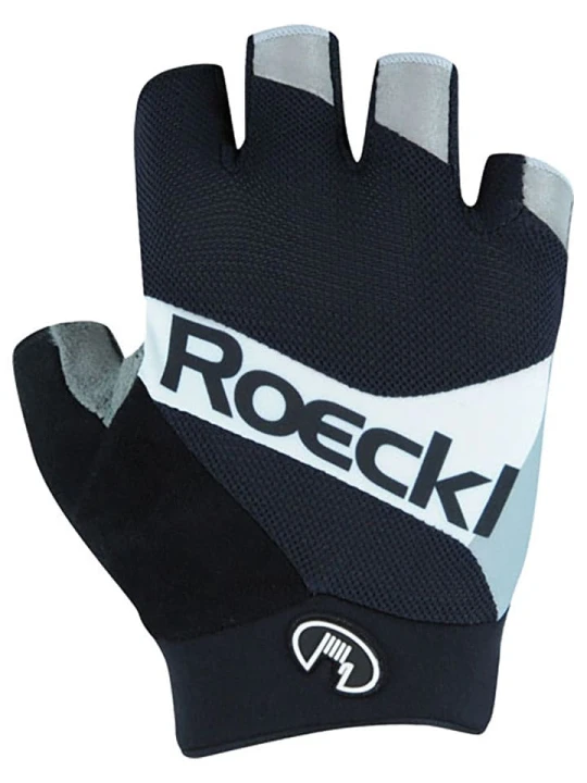 Zdjęcie produktu Roeckl SPORTS Rękawiczki kolarskie "Iseo" w kolorze czarnym rozmiar: 8