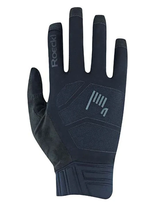 Zdjęcie produktu Roeckl SPORTS Rękawiczki kolarskie "Murnau" w kolorze czarnym rozmiar: 7, 5