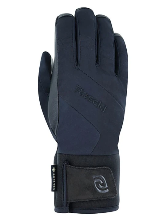 Zdjęcie produktu Roeckl SPORTS Rękawiczki narciarskie "Andalo GTX" w kolorze czarnym rozmiar: 4