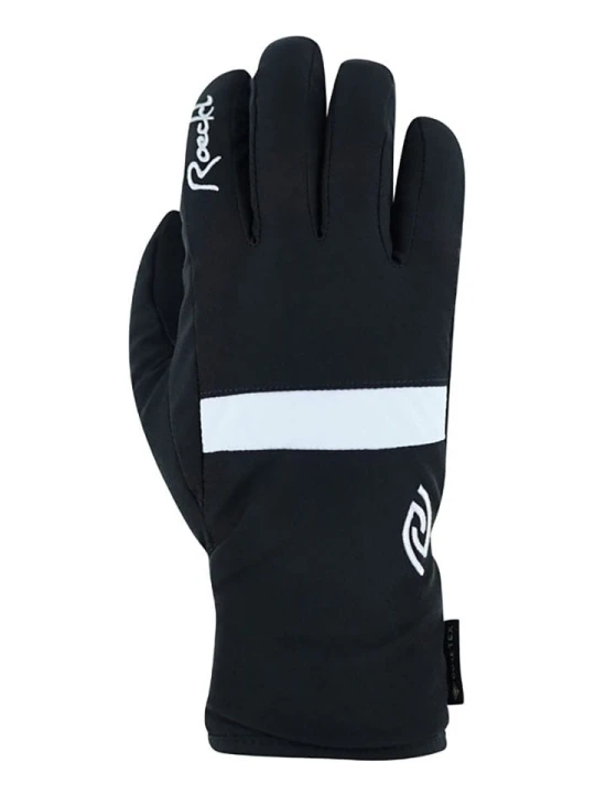 Zdjęcie produktu Roeckl SPORTS Rękawiczki narciarskie "Comano GTX" w kolorze biało-czarnym rozmiar: 6, 5