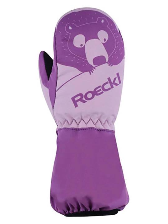 Zdjęcie produktu Roeckl SPORTS Rękawiczki narciarskie "Frasco" w kolorze fioletowym rozmiar: 1