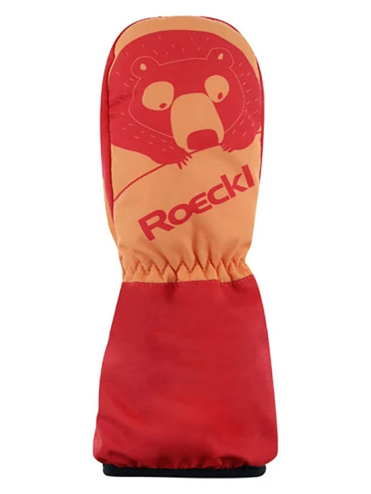 Zdjęcie produktu Roeckl SPORTS Rękawiczki narciarskie "Frasco" w kolorze pomarańczowo-czerwonym rozmiar: 4
