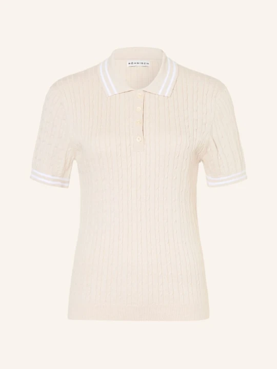 Zdjęcie produktu Röhnisch Dzianinowa Koszulka Polo Classic beige