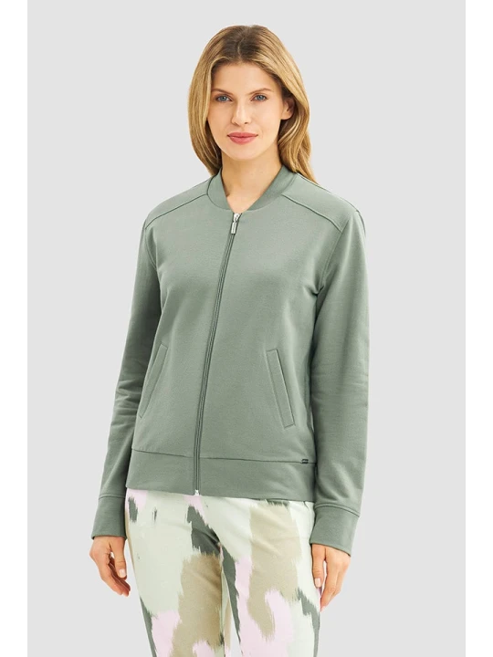 Zdjęcie produktu Rösch Bluza w kolorze khaki rozmiar: 48