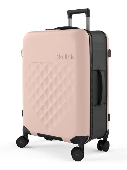 Zdjęcie produktu Rollink walizka Flex 360 Spinner 65x47, 5x28 cm różowy