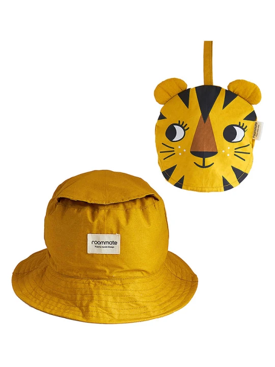 Zdjęcie produktu roommate Kapelusz "Tiger" w kolorze żółtym rozmiar: onesize