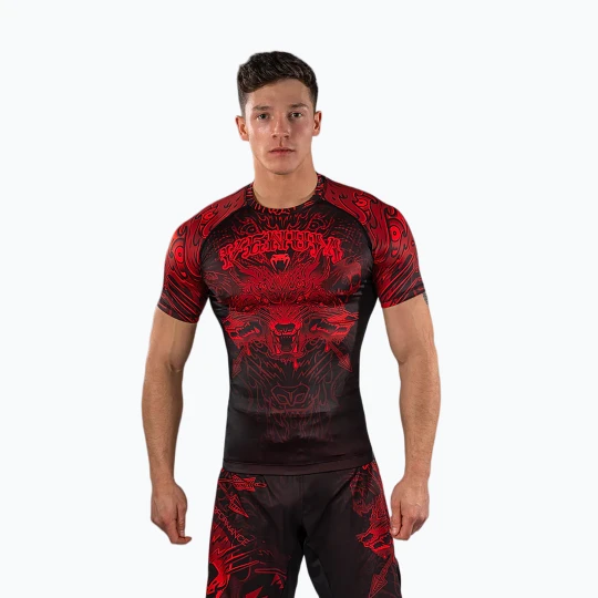 Zdjęcie produktu Rashguard męski Venum Wolf Atak black/red