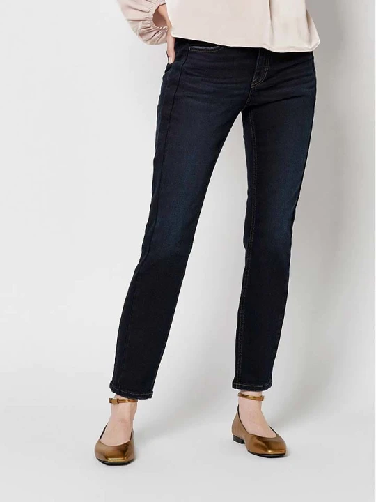 Zdjęcie produktu Rosner Dżinsy "Antonia" - Skinny fit - w kolorze granatowym rozmiar: 40/L28