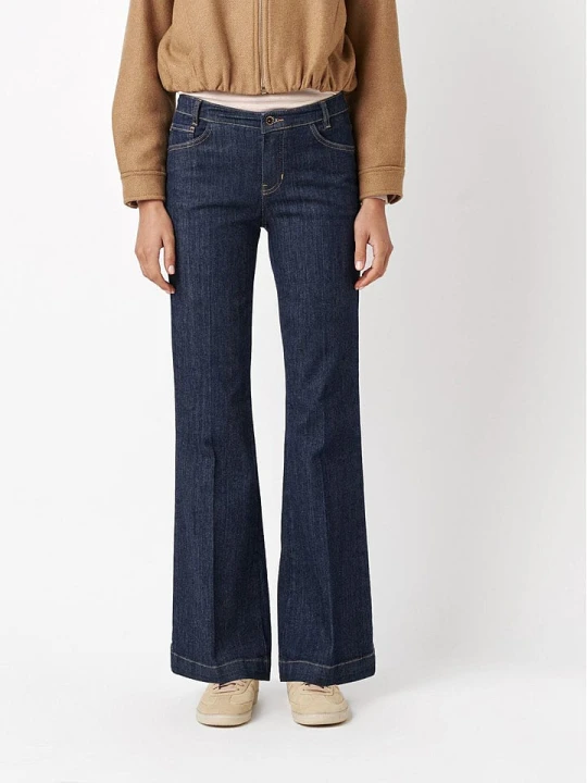 Zdjęcie produktu Rosner Dżinsy - Bootcut fit - w kolorze granatowym rozmiar: 38/L32