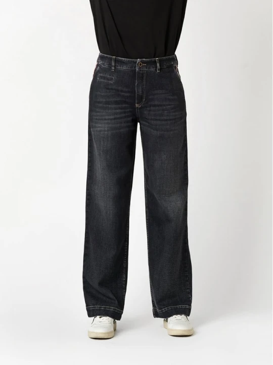 Zdjęcie produktu Rosner Dżinsy - Loose fit - w kolorze czarnym rozmiar: 44 / L32