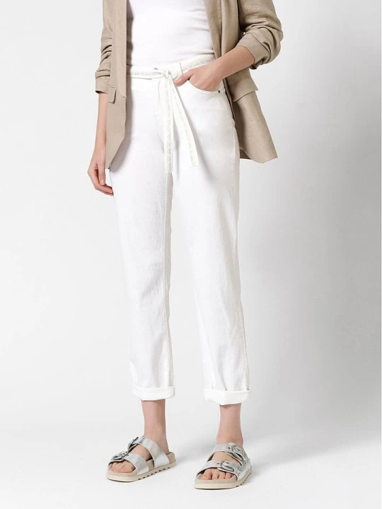 Zdjęcie produktu Rosner Dżinsy - Relaxed fit - w kolorze białym rozmiar: 38/L30