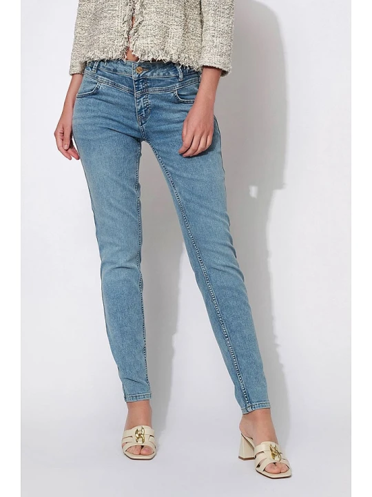 Zdjęcie produktu Rosner Dżinsy - Skinny fit - w kolorze błękitnym rozmiar: 34 / L28