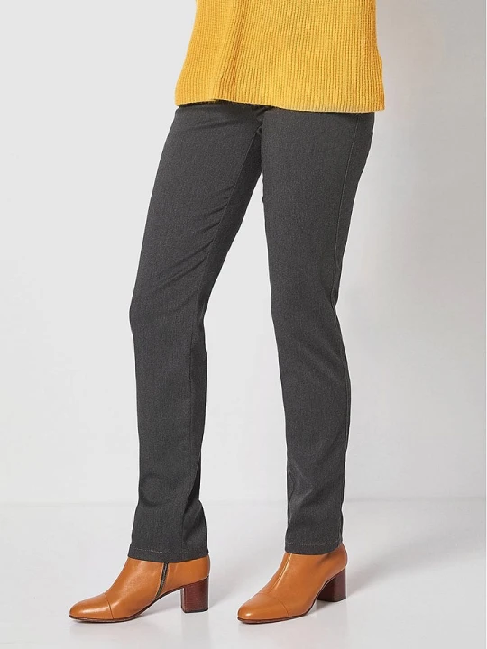 Zdjęcie produktu Rosner Dżinsy - Slim fit - w kolorze antracytowym rozmiar: 38