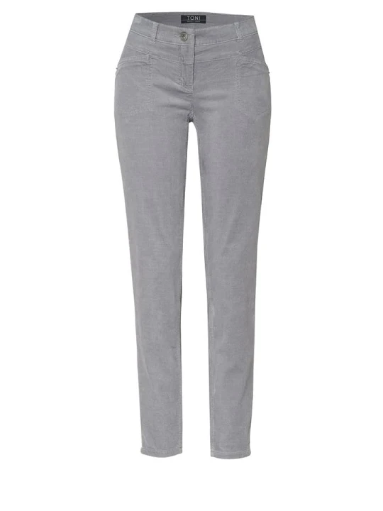 Zdjęcie produktu Rosner Dżinsy "Toni" - Slim fit - w kolorze szarym rozmiar: 38