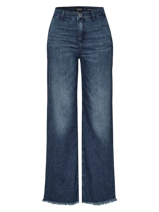 Zdjęcie produktu Rosner Dżinsy - Wide Leg fit - w kolorze granatowym rozmiar: W36/L32
