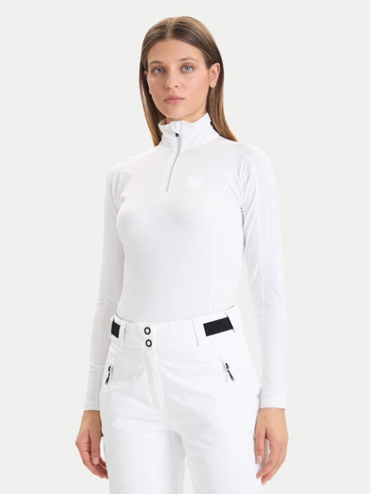 Zdjęcie produktu Rossignol Bluza techniczna Classique RLMWL08 Biały Slim Fit